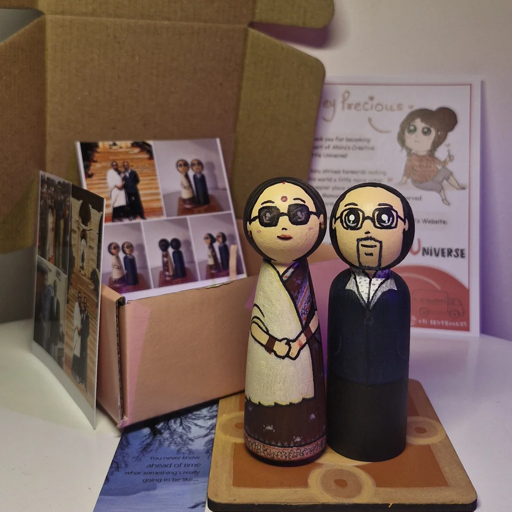 Dolls on Coaster